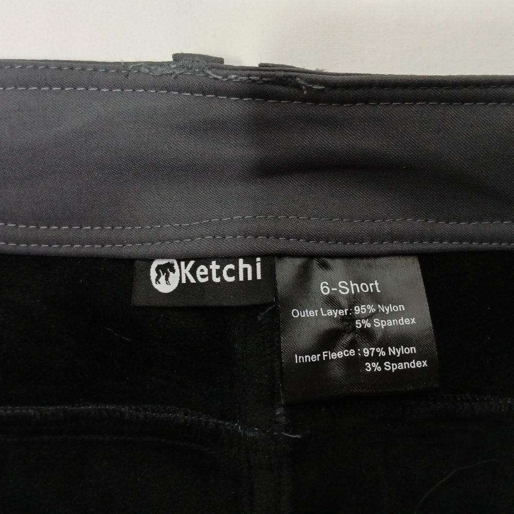 Ketchi Sitka Fleece Lined Women's Outdoor Winter Pants. Size 6 Short - Picture 8 of 14